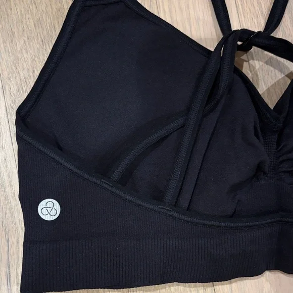 Zella Black Padded Sports Bra XL - Picture 3 of 5